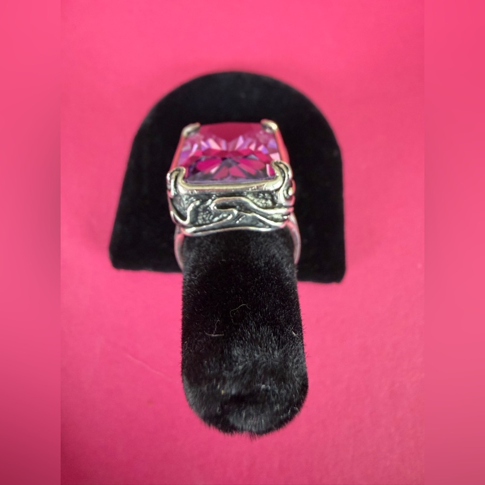 SILPADA Lavender Fields 10ct .925 Sterling Silver Statement Ring_Sz 8_ R2001 - Picture 5 of 9